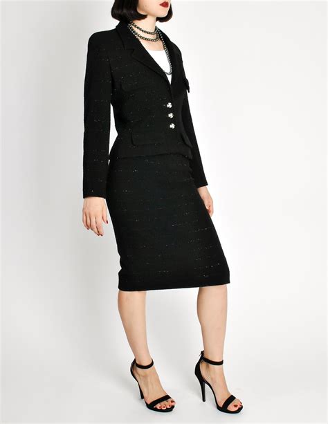 vintage chanel dress suit